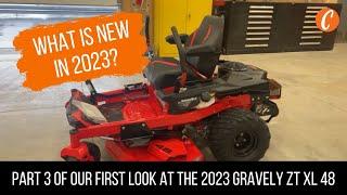 What's Different About the 2023 Gravely ZT XL?