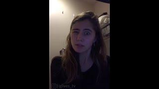 Lia Marie Johnson Drunk and Crying , Swearing at Fans