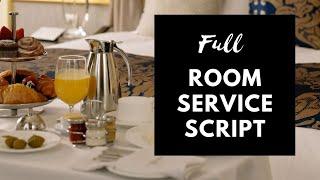 How to speak to guest in room service | Hoteltutor.com