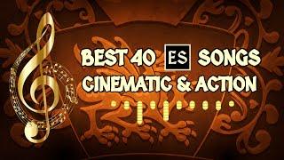 Best 40 Cinematic & Action Songs from Epidemic Sound