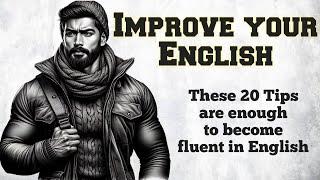 Practice English Speaking || 20 best tips for speak fluent English | Graded Reader | learn English 