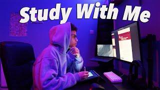 study with me LIVE (no music): 4 HOUR Productive Pomodoro Session (with breaks)