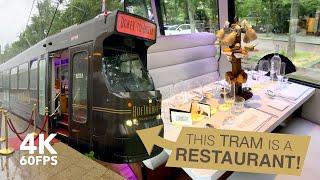 POV: Behind the scenes of a restaurant tram! |  4K Tram Driver POV |  The Hague | BN GTL8