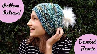 The Graceful Tangle | Pattern Release! | Devoted Beanie