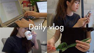 (eng) Daily Vlog: 温习 / 鲔鱼吐司/ 回国后日常  (re-upload)