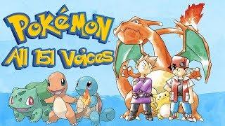 All Generation I Pokémon Voices from Anime [HD]