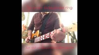 Amazing Sidewinder Ring for guitar #shorts #youtube #goviral. www.slidewinderring.com