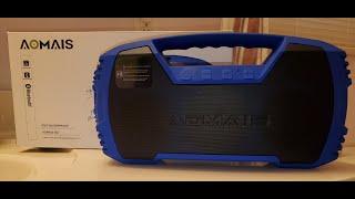 Bluetooth Speaker by Aomais | 40-Watt | Waterproof | KimTownselYouTube