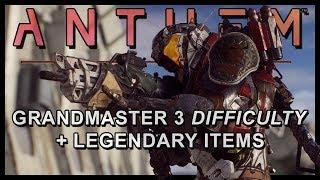 Anthem – New Info | Grandmaster 3, Storms Viability, MTs, Elemental Damage, AI, Legendaries