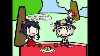 Eiki Shiki Discusses Atheism (Touhou Comic Dub)