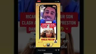 Ricardo revient sur sont clash avec aurelie preston dans les ange