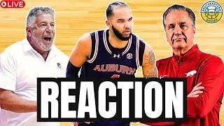 SEC Basketball Reaction: Auburn's INCREDIBLE Win, Arkansas Goes Off, More