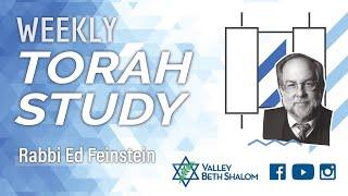 Weekly Torah Study with Rabbi Ed Feinstein - 03/07/25