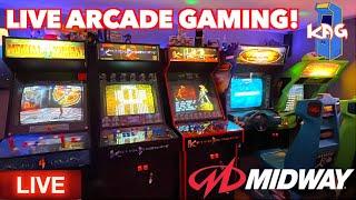 Saturday Night Arcade Gaming! | LIVE From the Shed-Cade