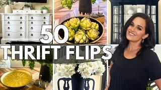 Absolute TOP 50 Best THRIFT FLIP Furniture & Decor Ideas On a Budget!