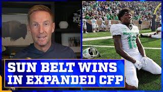 Joel Klatt on what the Sun Belt wins would look like in the expanded CFP | The Joel Klatt Show