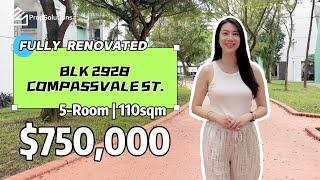 292B Compassvale Street 5-Room HDB Home Tour | Renovated Sengkang HDB For Sale