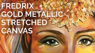 Cheap Joe's 2 Minute Art Tips - Fredrix Gold Metallic Stretched Canvas