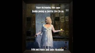 #OilPainting #Lesson - #Painting a Women as Justitia - #Artist and #Painter #Knut AndreVikshåland