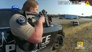 High-Speed Police Chase Ends in Tense Standoff on I-84!