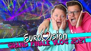 EUROVISION 2021 Grand Finale Vlog & Reaction // Our Road To Eurovision Rotterdam 2021