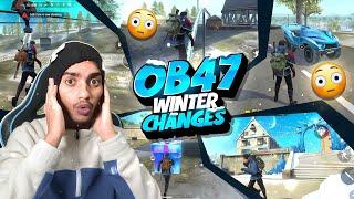 OB47 ALL WINTER CHANGES  Garena Free Fire