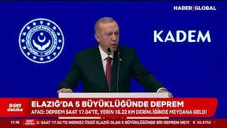 CANLI YAYIN | Elazığ'da 5.0 Büyüklüğünde Deprem