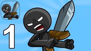 Stickman War Legend of Stick - Gameplay Walkthrough Part 1 Tutorial (Android, iOS)