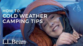 Cold Weather Camping Tips