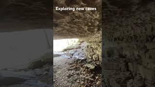 Exploring new caves/natural tunnel #cavelife #spelunking #cave