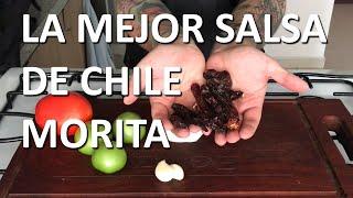 Así Se Hace La Famosa Salsa de Chile Morita #salsaroja #cocinamexicana