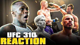 Israel Adesanya & Navajo Stirling React To The WILD UFC 310 Pay Per View