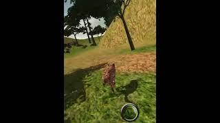 Wild lion simulator game #short#