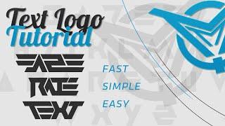 Tutorial: Text Logos by Qehzy