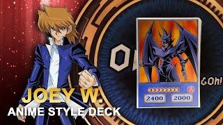 Yu-Gi-Oh! Joey Wheeler / Lord of the Red Anime Style Orica Deck | Yugiohoricasofficial.com