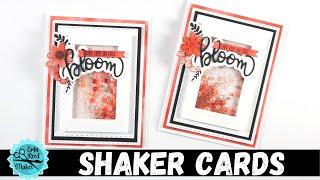 Bloom Shaker Card - Save the Crafty YouTuber Video Hop - Card Making Wed Video Series #60