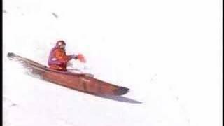 Snow Kayaking