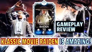 MK Mobile. Klassic Movie Raiden Gameplay. Is He Worth The Money? New Best Boss Killer?