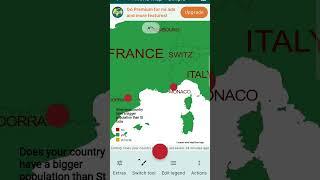Does your country Have a bigger population than  St lucia? #shorts #geography