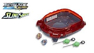 BEYBLADE SLING SHOCK RAIL BATTLE SET