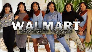 NEW!! WALMART WINTER CLOTHING TRY ON HAUL 2022 | Huge Fashion Haul from New Items at Walmart 2022