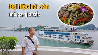 Hoa mắt với vô số hải sản trên du thuyền Sea Octopus Hạ Long mà giá rất bất ngờ