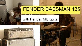 Fender Bassman 135--- Demo with 1988 Fender Contemporary Strat (made in Japan)