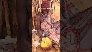 Tribal food | porridge _ hamer tribe