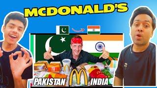 McDonald’s PAKISTAN VS INDIA!! Epic Fast Food Showdown!! - REACTION!! | Best ever Food Review Show