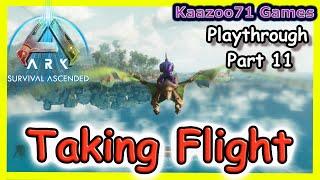 Ark Survival Ascended Pteranodon Flight -  - EP 11