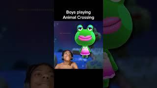 Boys Playing Animal Crossing Like... | ACNH