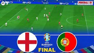 ENGLAND vs PORTUGAL | UEFA EURO 2024 Final | Bellingham vs Ronaldo | FC 24 Gameplay