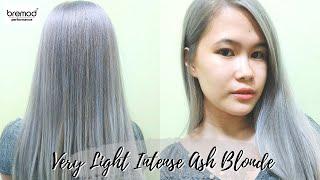 DIY BLEACHING + VERY LIGHT INTENSE ASH BLONDE (10.11) | AFTER CARE HAIR PRODUCTS REVEAL