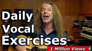 Free Vocal Warm Up Exercises - Daily Vocal Warm Ups - Vocal Tutorial - Ken Tamplin Vocal Academy